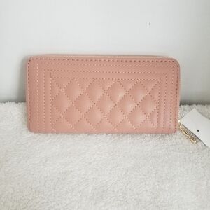 Vegan quilted wallet